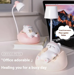 Sleeping Cute Cat Night Lamp